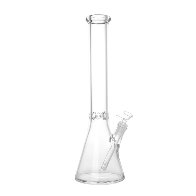 15.7 Inch  Seamless Filter Glass Bong Diamond Clear For Herb